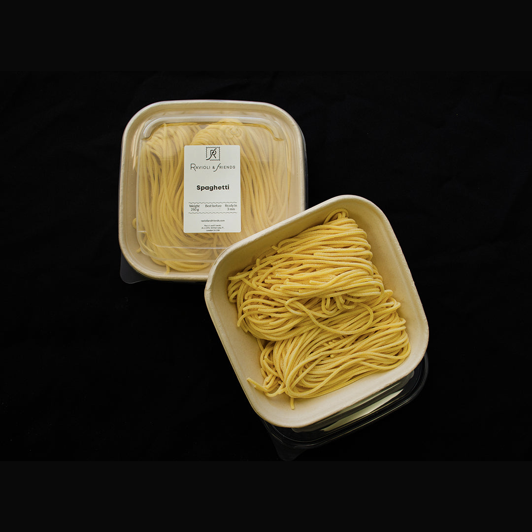 250g spaghetti fresh pasta