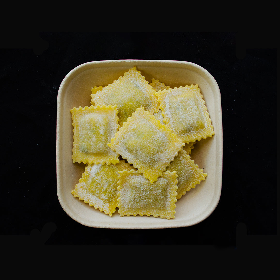 250g Aubergine and scamorza ravioli
